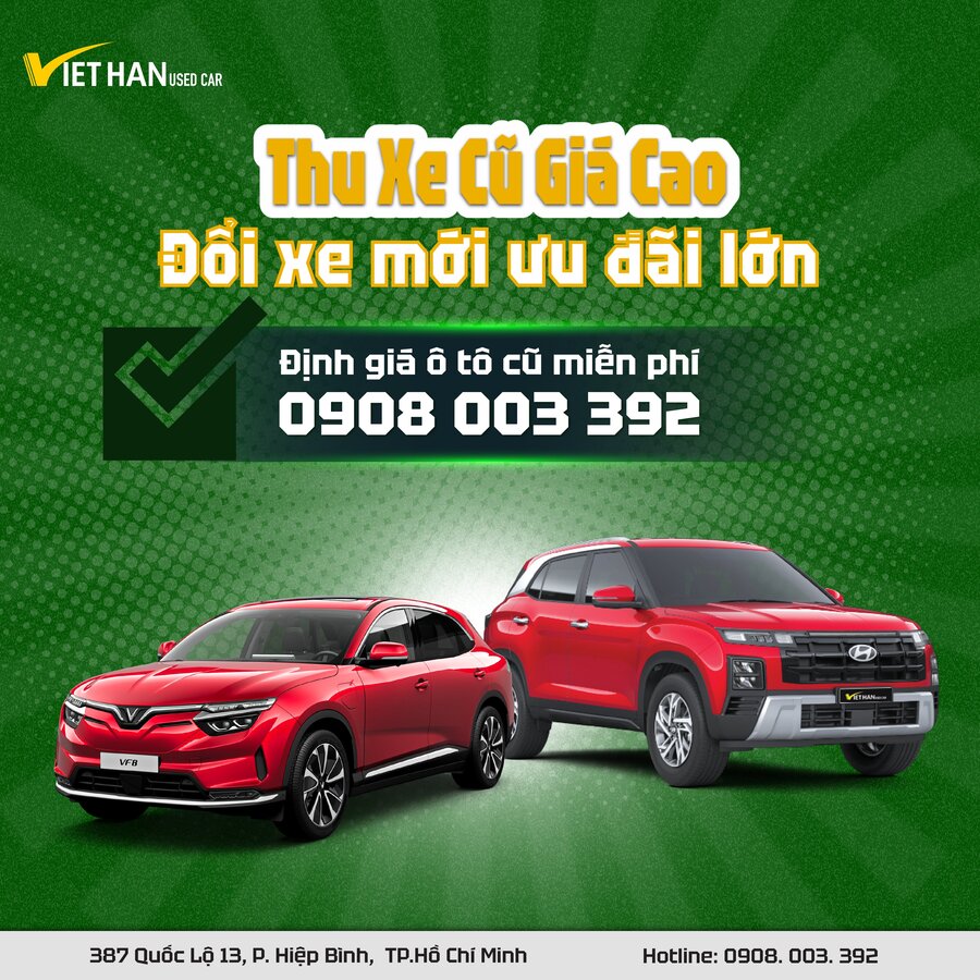 Thu xe cũ giá cao đổi xe mới ưu đãi lớn 0908003392