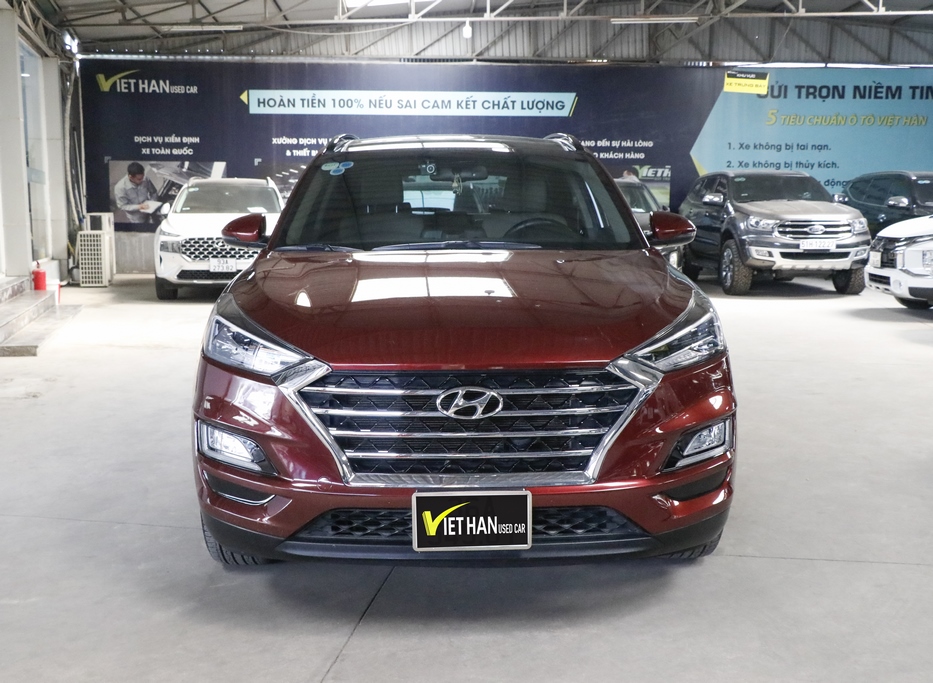 Hyundai Tucson 2.0 AT bản Full 2020 màu đỏ chỉ 768 triệu