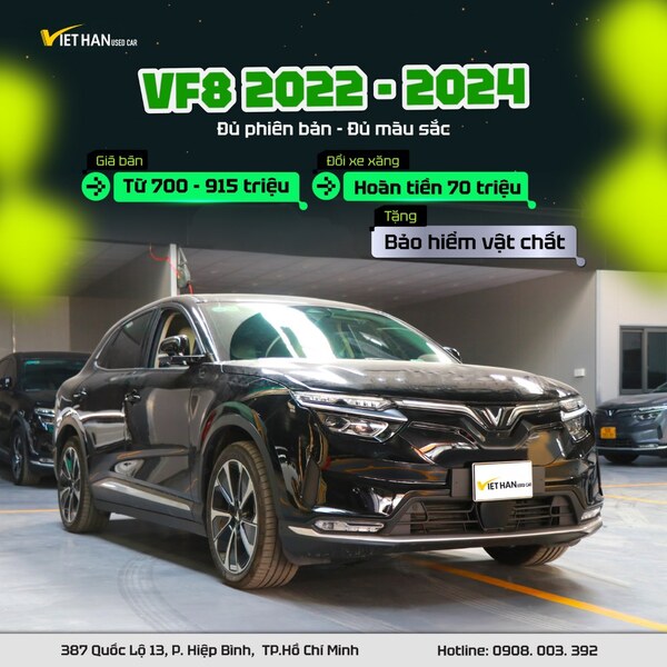 Xe Vf8 2022-2024